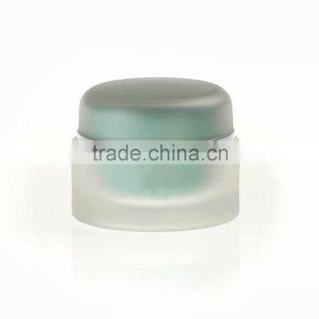 Skin care frosted face cream jar