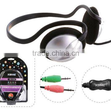 behind neck headphones HiFi Clip-on Headphone