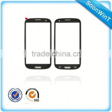 hot selling front glass panel for samsung galaxy s3 with best price