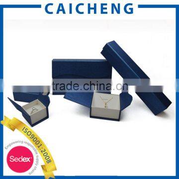 Professional Production Luxury Handmade Jewelry Box With Foam Insert