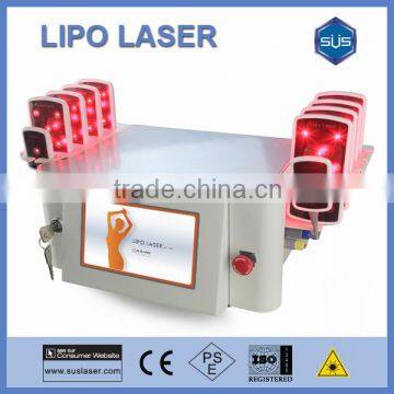 Non invasive 650nm mitsubishi low level laser diode laser lipolaser for sale