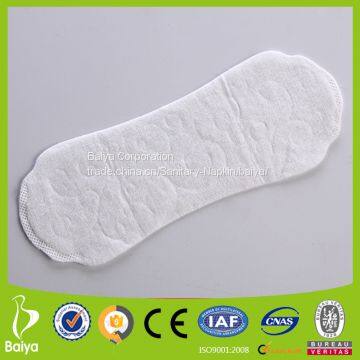 Good Quality Breathable Super Soft Cotton155mm OEM Panty Liners for Women photo-3