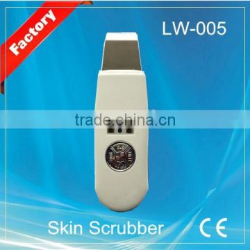 Newest built-in lithium battery skin scrubber lw-005