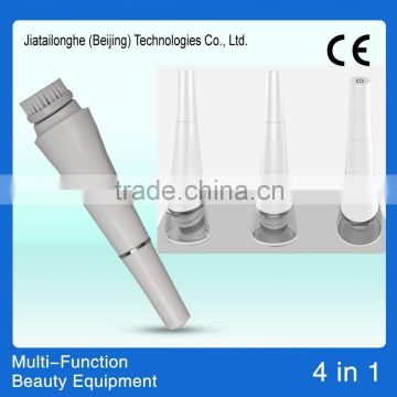 facial brush massager,rotation cleaning face brush with OEM -JTLH-1501