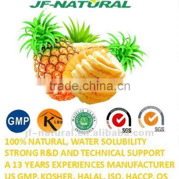 food grade Pineapple Powder ISO, GMP, HACCP, KOSHER, HALAL certificated.