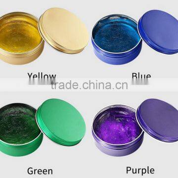 Water Based colorful hair pomade factory private label oil pomade wax