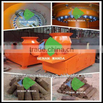 CE and ISO Approval hydraulic biomass briquette machine with compact structure