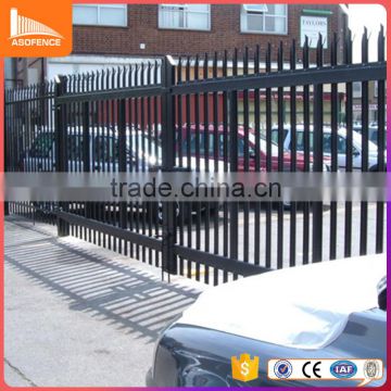 china best selling product metal palisade fence panel tamper resistant fixings palisade fencing