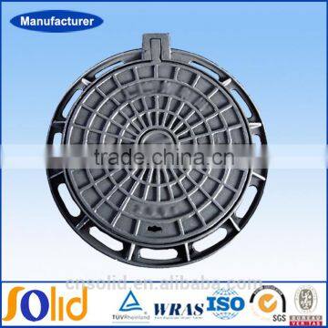 B125 300mm 600mm,900mm dia oem EN124 light duty ductile iron manhole covers&frame