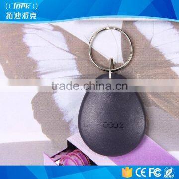 LF CHIP(125KHz), HF CHIP(13.56MHz) rfid keychain tag/ sensor keychain