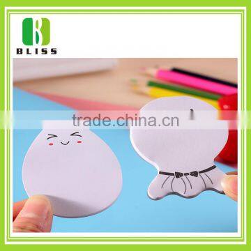 Promotional adhesive christmas shaped sticky note pad