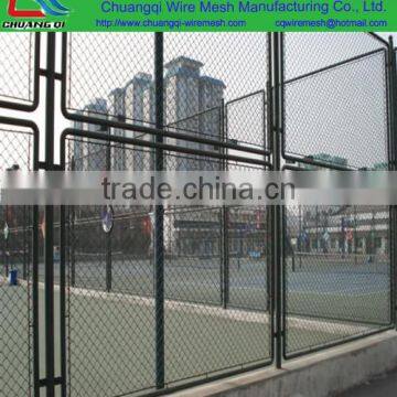 Economic and durable chain link fence