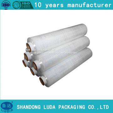 Shandong Luda production width of 50mm-1500mm transparent machine stretch wrap film