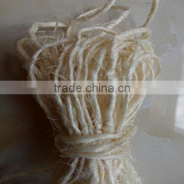 500m/kg bleached sisal yarn/sisal twine