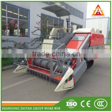 Chinese wheat rice harvester