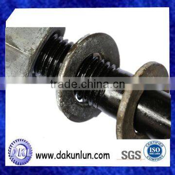 Customized Black Screw With Nut In China photo-2
