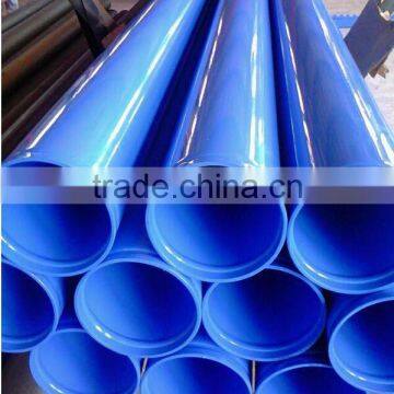 Direct Sale Inside and Outside Plastic Coated Seamless Steel Pipe DN50 From Mill photo-1