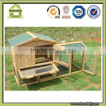 SDR003 custom Large Run Wooden Rabbit Hutch with large run designs