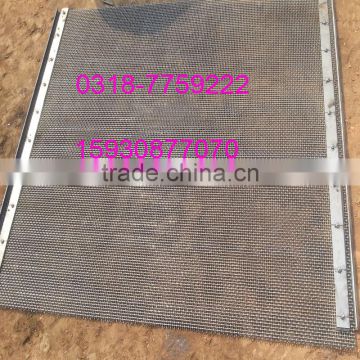 High quality crimped wire mesh 65 Mn screen vibrating mesh