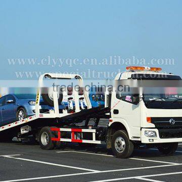 Dongfeng Right Hand Drive 4T Flatbed Tow Truck photo-2