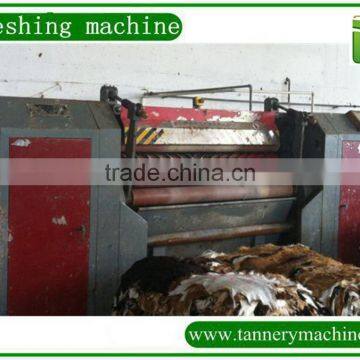 Artifical Leather Hydraulic Cow Leather Fleshing Machine 3000mm China Best Tannery Machine