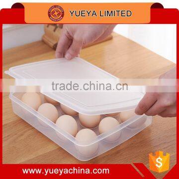 Egg Container Holder Box Refrigerator Storage Tray for 12 eggs