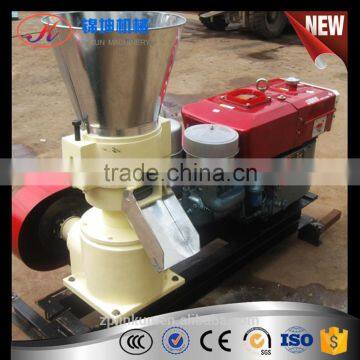 Diesel Engine Small Flat Die Feed Pellet Machine
