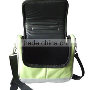 2015 fashion green insulated cooler bag, cooler shoulder bag, cheap cooler bag