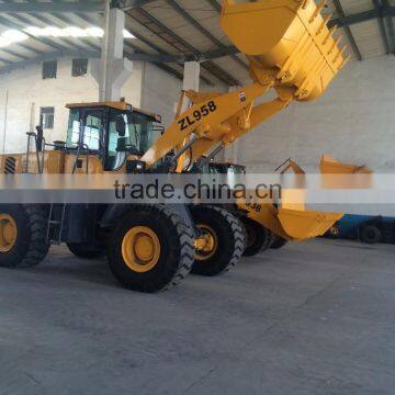 Articulated Hot Sale 5Ton Payloader Best Price Shandong ZL956 Manufacturer Wheel Loader photo-3