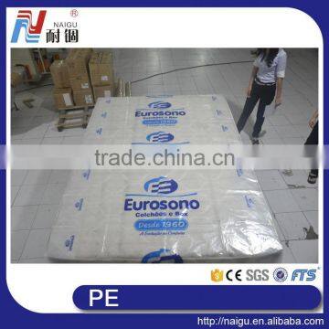 China Manufacturer PE Print Film for Packing Mattress With Logo or Character Pattern photo-4