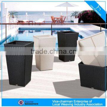 Rattan Plant Pot Home Garden Furniture Flower Pot