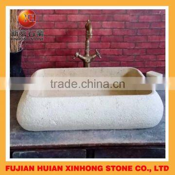 Irregular Shape Stone Wash Basin in Good Design photo-6