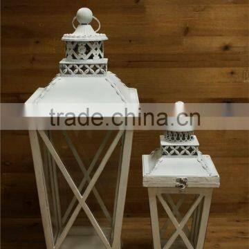 New Style Wood Candle Lantern Garden Decor Promotion Outside Lanterns