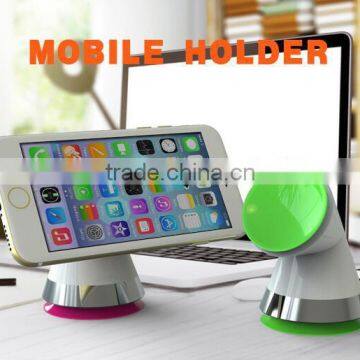 QWZ1149 New Phone Holder Double Side Sucker Smart Mobile Display Stand photo-5