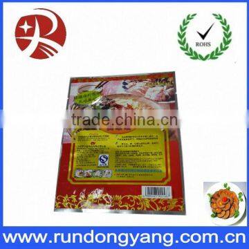 Security food packaging aluminum plastic bags with printing