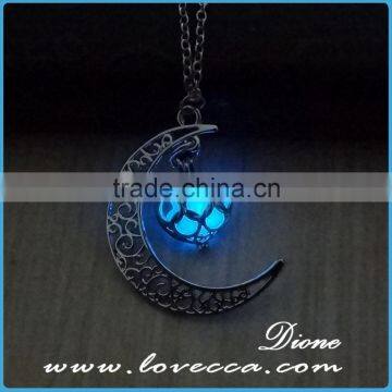 Glowing Necklace New Style Moon Start Pendant Necklace,luminous Necklace photo-4
