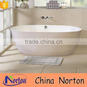 High quality natural marble bathtub for fat people for hotel project NTS-BA021L