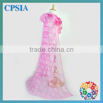 2015 Hot Sale Beautiful Girl Snowflake Tutu Dress Capes Girl's 120cm Snowflake Evening Dress Cape photo-3