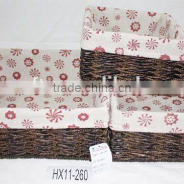 handicraft crochet basket