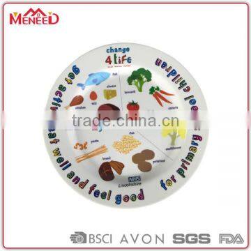 Chocolate Printing 100%breakfast Butter Melamine Dish for Promotion photo-2