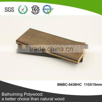 SGS Certified Skid Resistant Man-made Teak Slat BMBC-5436HC