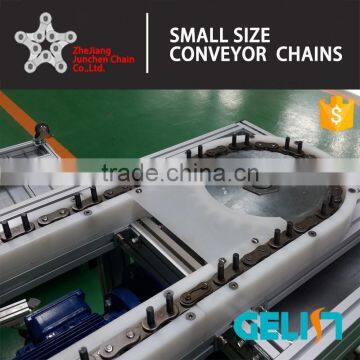 Double Pitch Stainless Steel Roller Chains With Extended Pin Attachments Stainless Steel Chain Conveyor photo-2