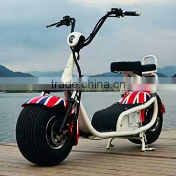 2017 Factory Lastest Self Balance Electric 60V12AH Scooter Citycoco of 1000w photo-3