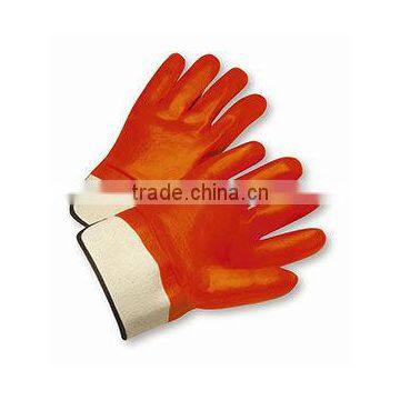 insulated PVC coated safety cuff gloves