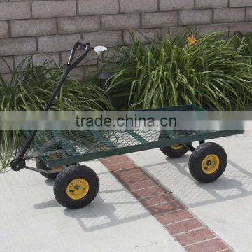 320KG Mesh Hand Carts With Four Wheels TC1840H Garden Mesh Hand Carts photo-4
