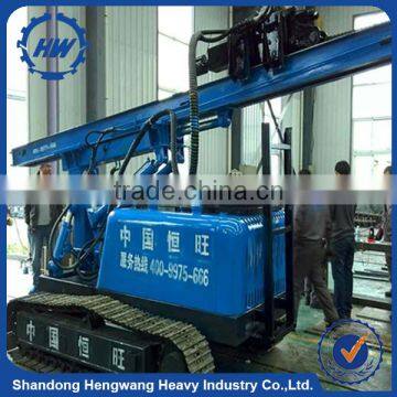 Hydraulic solar piling machine hammer pile driver for sale