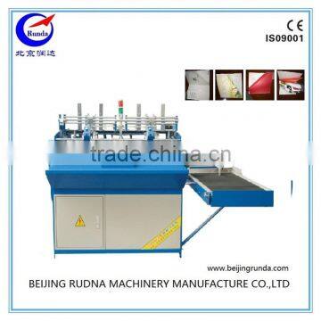 End paper gluing machine book blocking machine