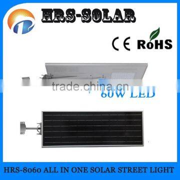 All in One Automatic Sensor Solar Lights Led Street Light High Lumens 50W Solar Power Street Light With IP65 and CE & RoHS photo-4