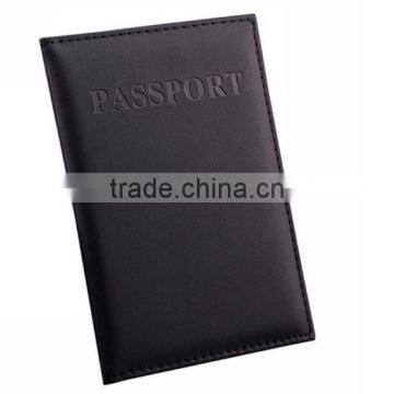 New Universal Womens Mens PU Leather Passport Holder Cover Ticket Protector Case