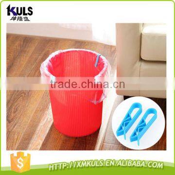 Creative Trash Can Clip Bag Clamp Antiskid Plastic Clip photo-4